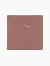 Personalised Linen Birthday Photo Album