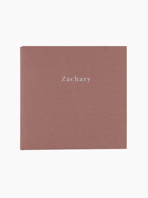 Personalised Linen Birthday Photo Album