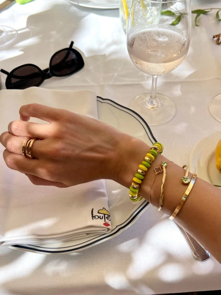 Citron Beaded Bracelet