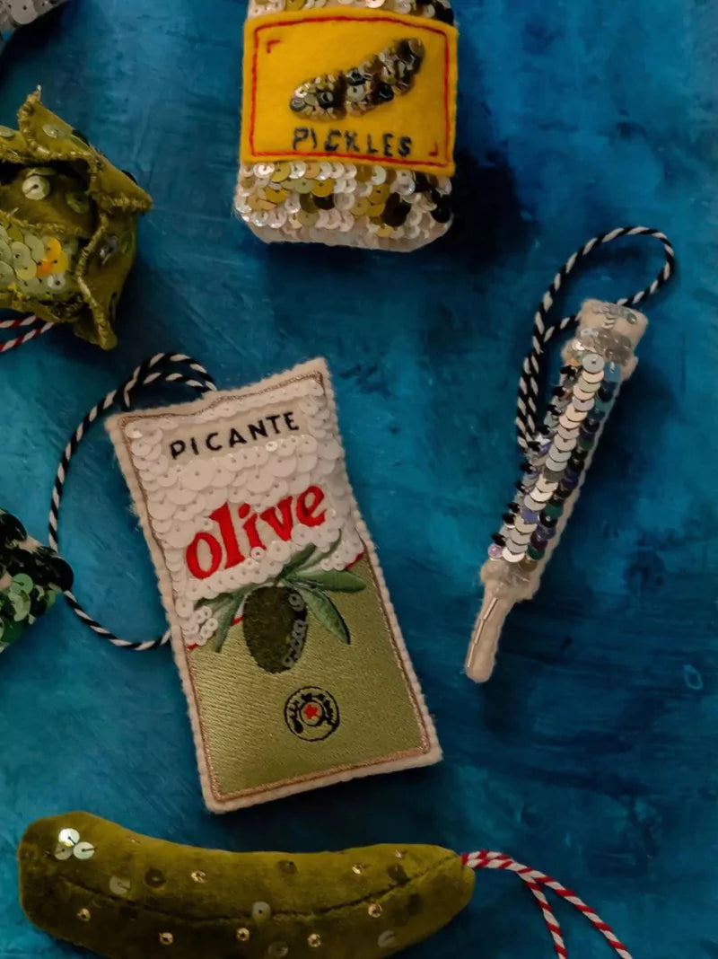 Olive Tin Ornament