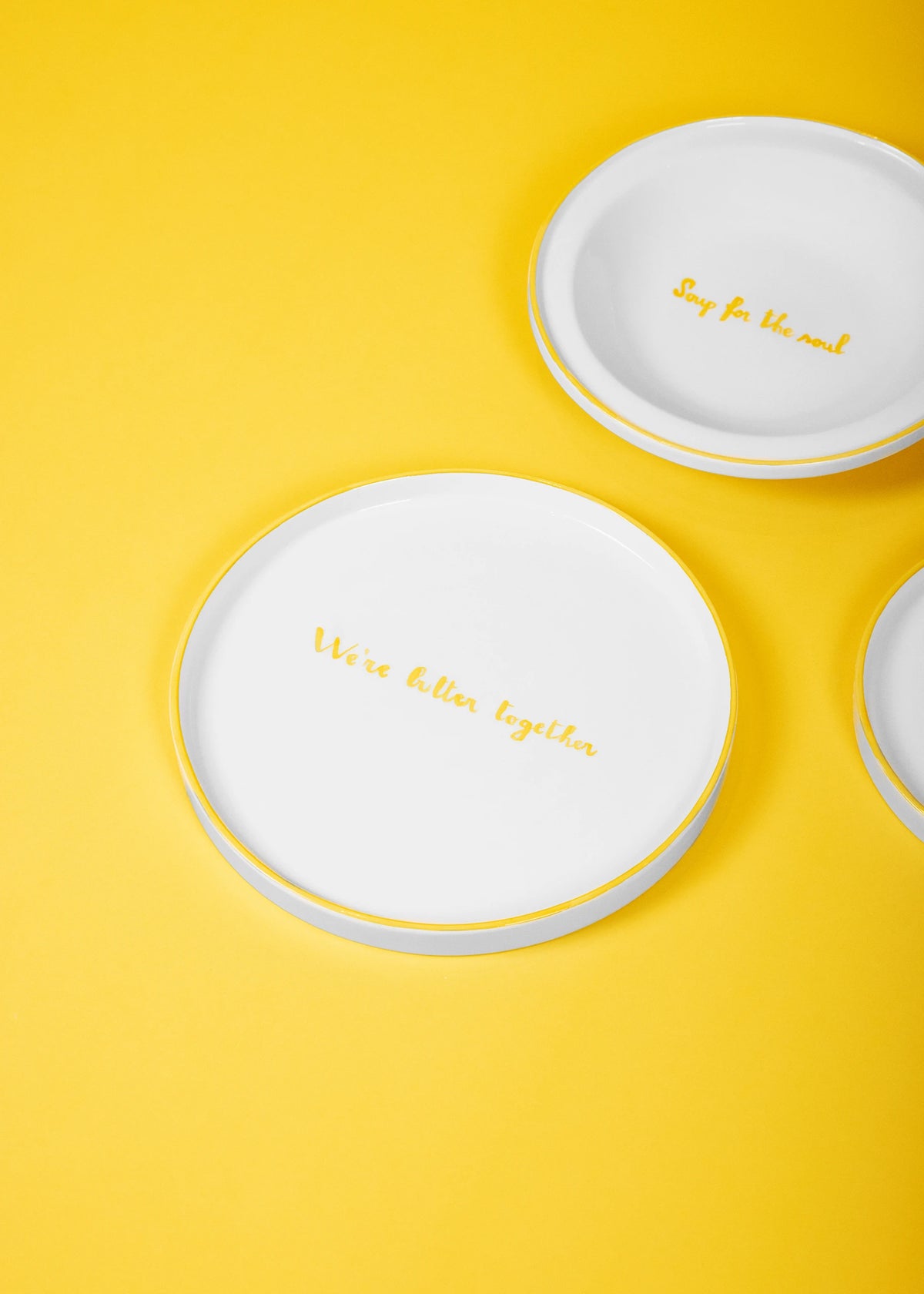 We're Butter Together Dinner Plate