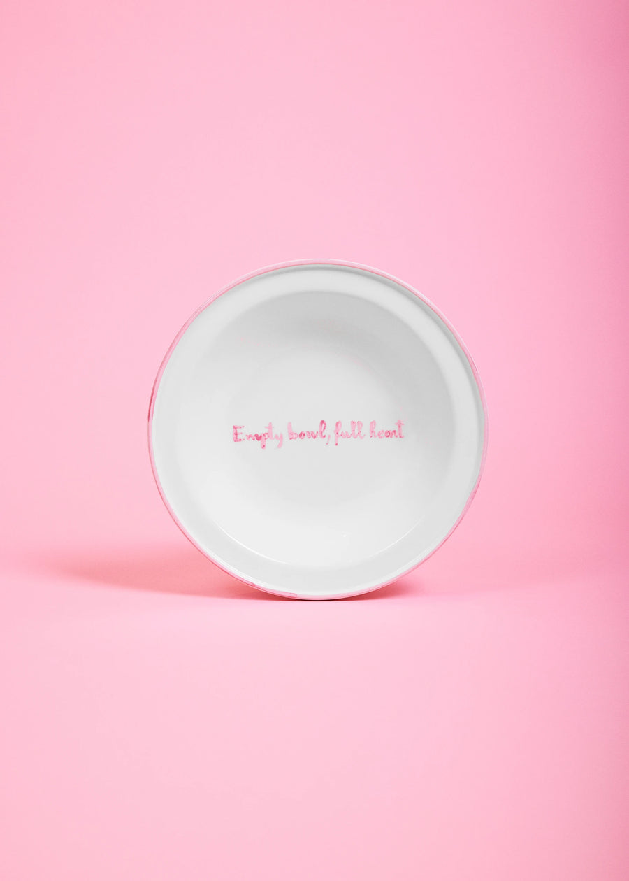 Empty Bowl Full Heart Pasta Bowl