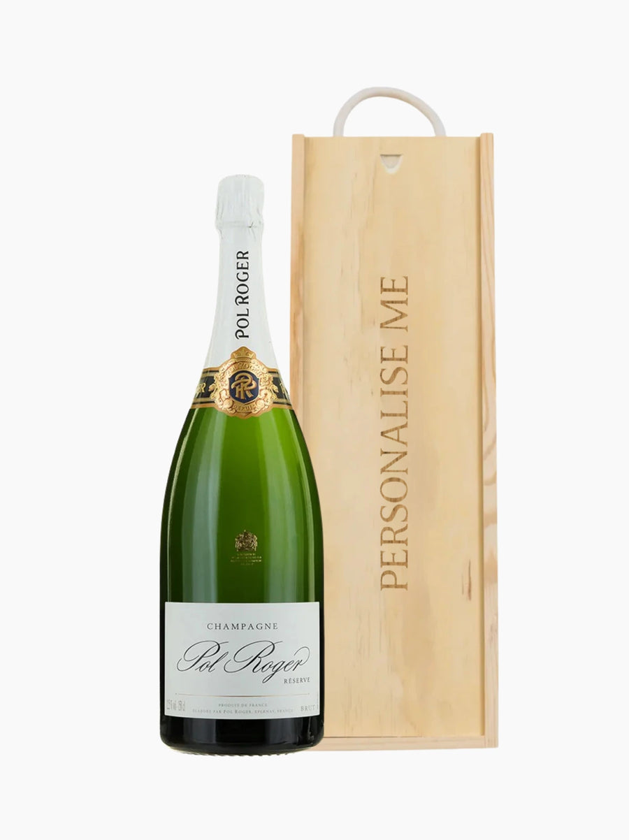 Personalised Pol Roger Brut Réserve Champagne