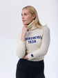 Courchevel White Knitted Jumper