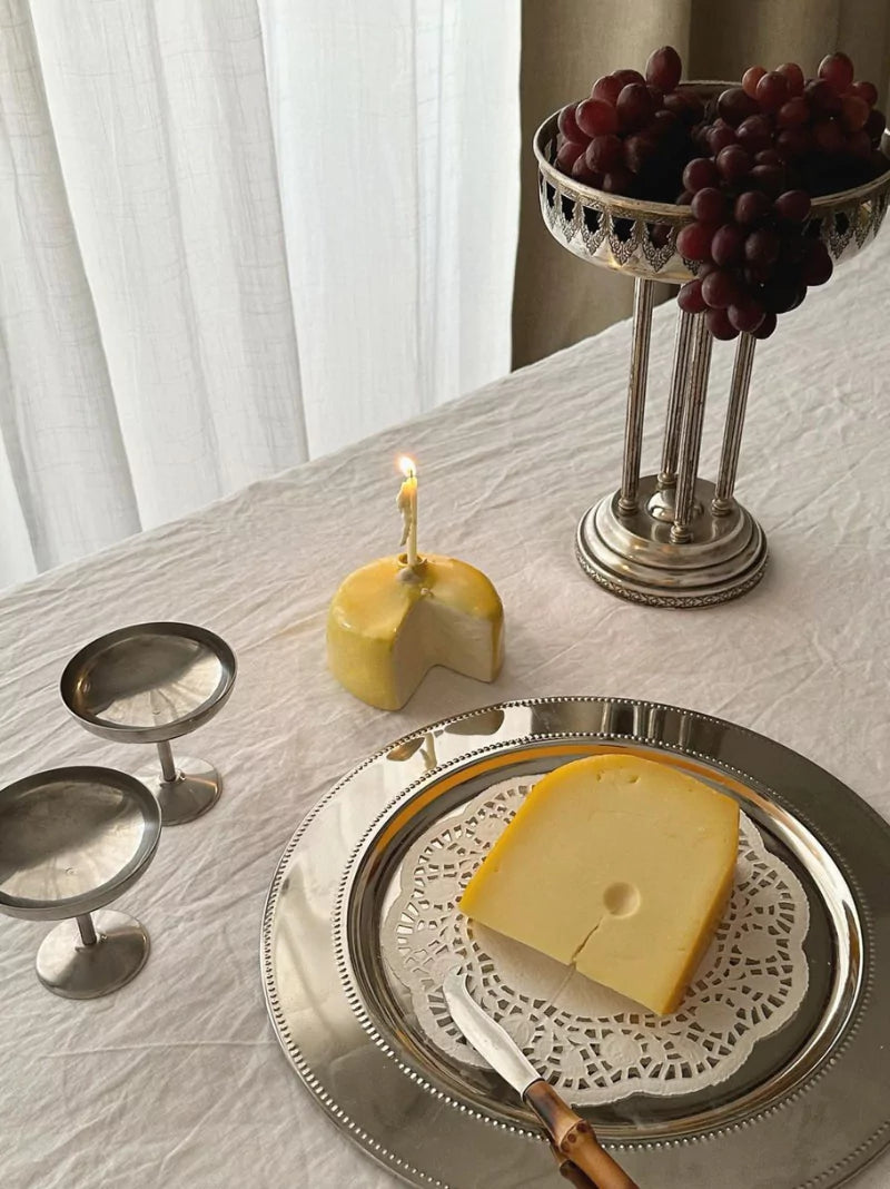 Cheese Candle Holder