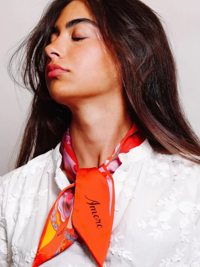 Personalised Silk Ribbon Scarf