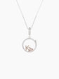 Diamond Floating Charm Locket