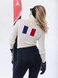 Courchevel White Knitted Jumper