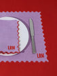Personalised Dinner Napkins Set