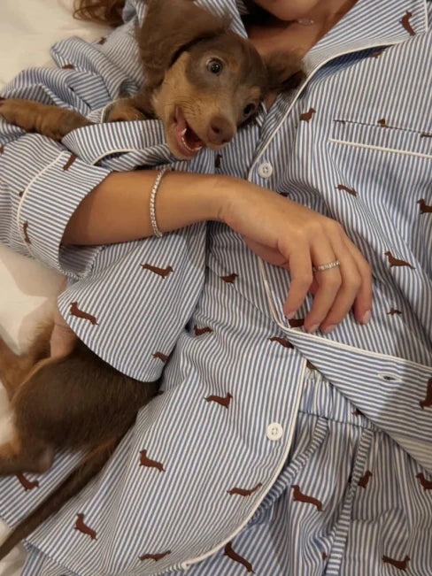 Dachshund Dog & Owner Matching Pyjamas