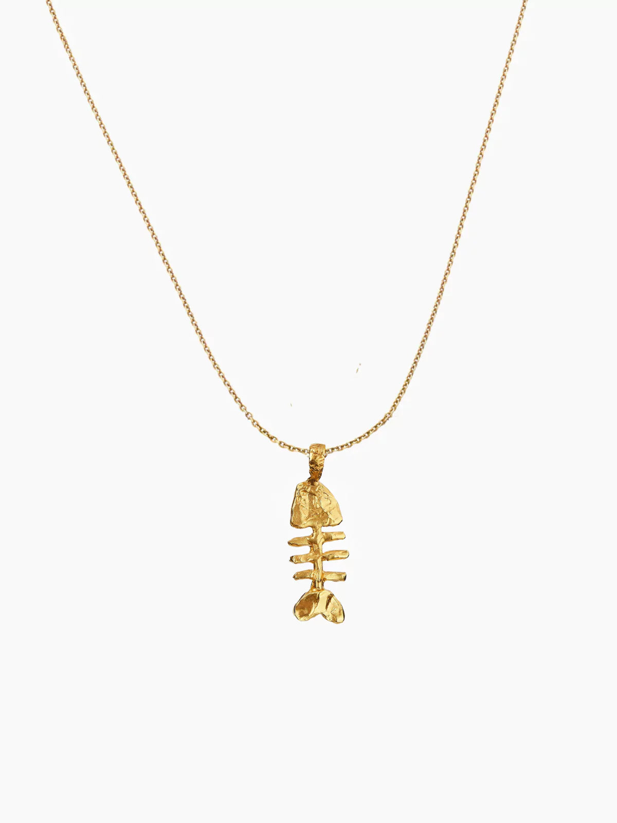 Silhouette of Summer Fish Necklace