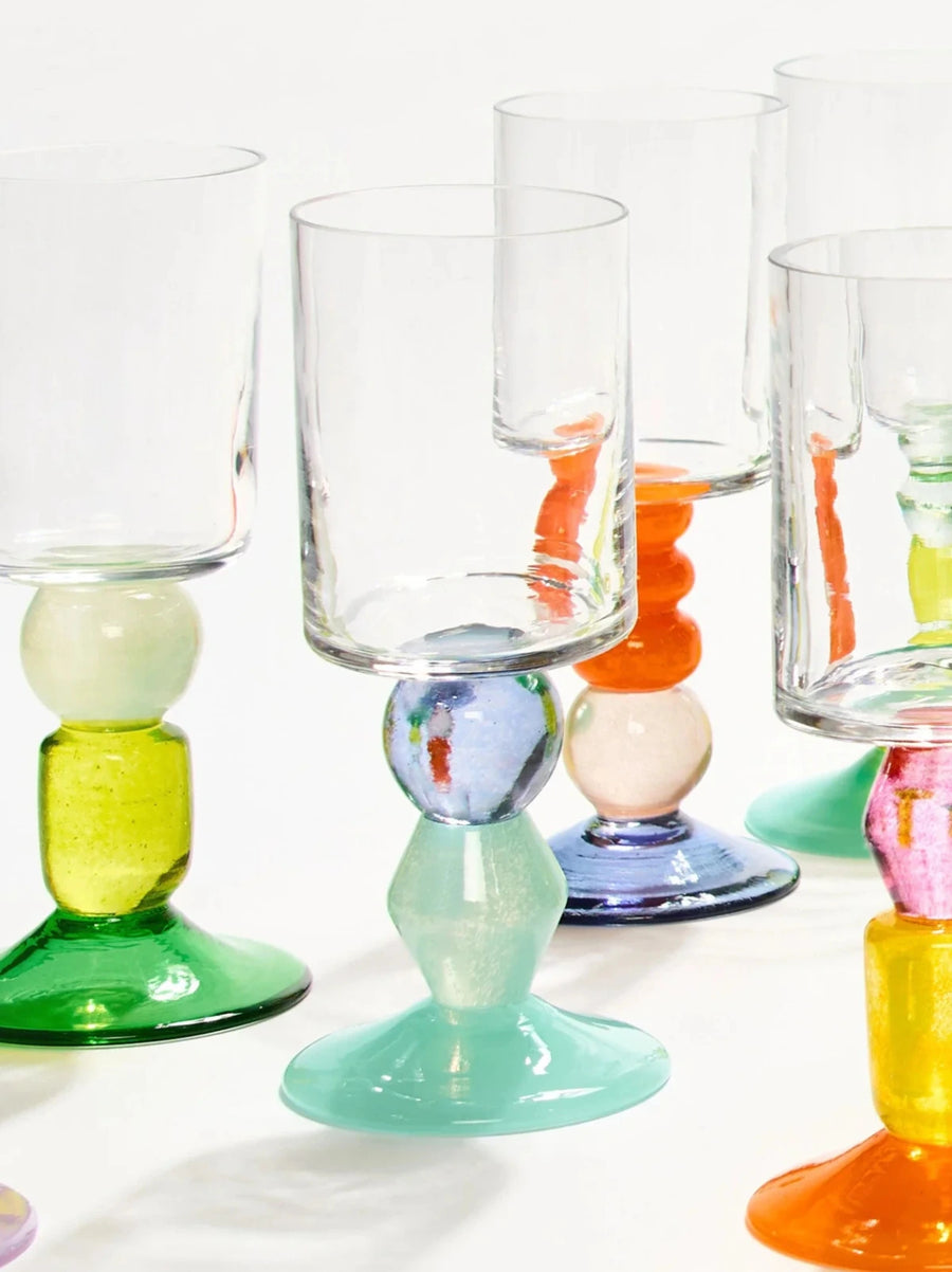 South Beach Wine Glass