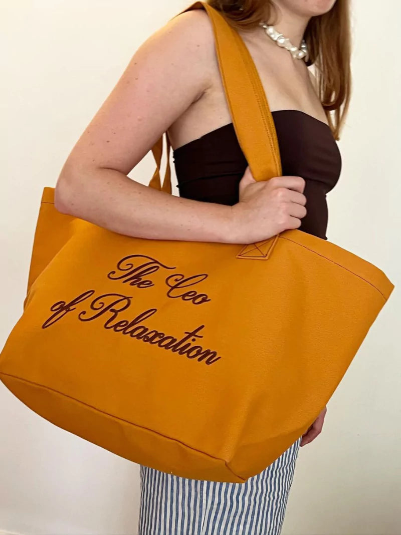 The CEO Of Relaxation Tote Bag