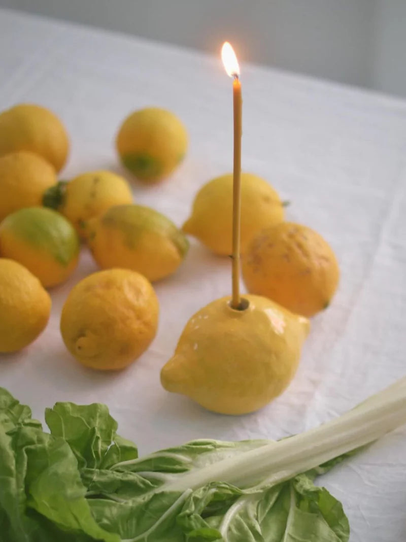 Lemon Candle Holder