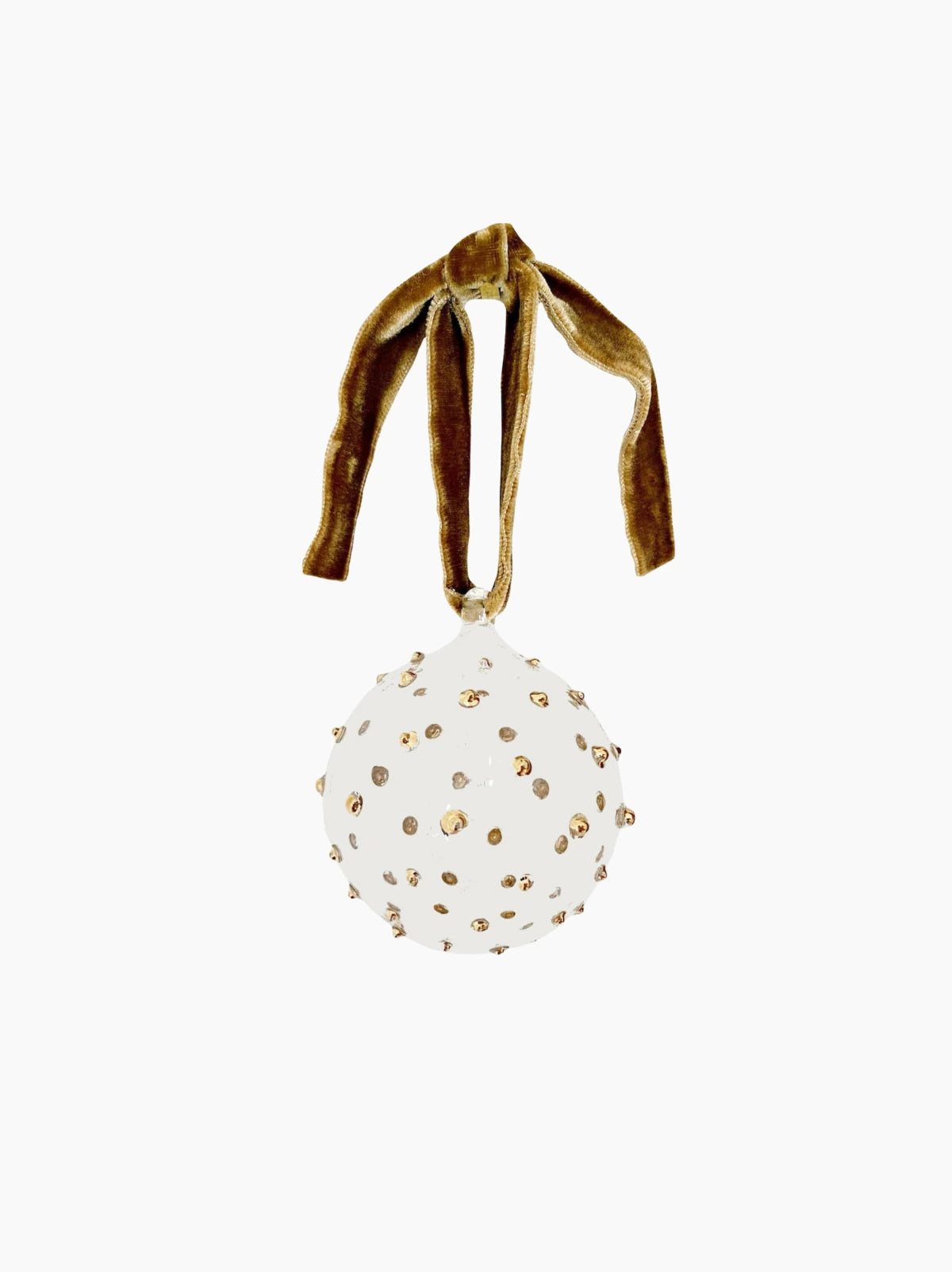 Pom Glass Baubles Set of 6