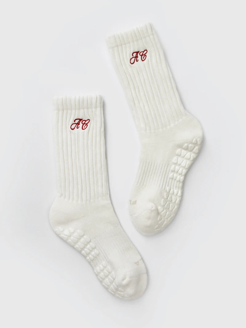 Classic Crew Pilates Socks