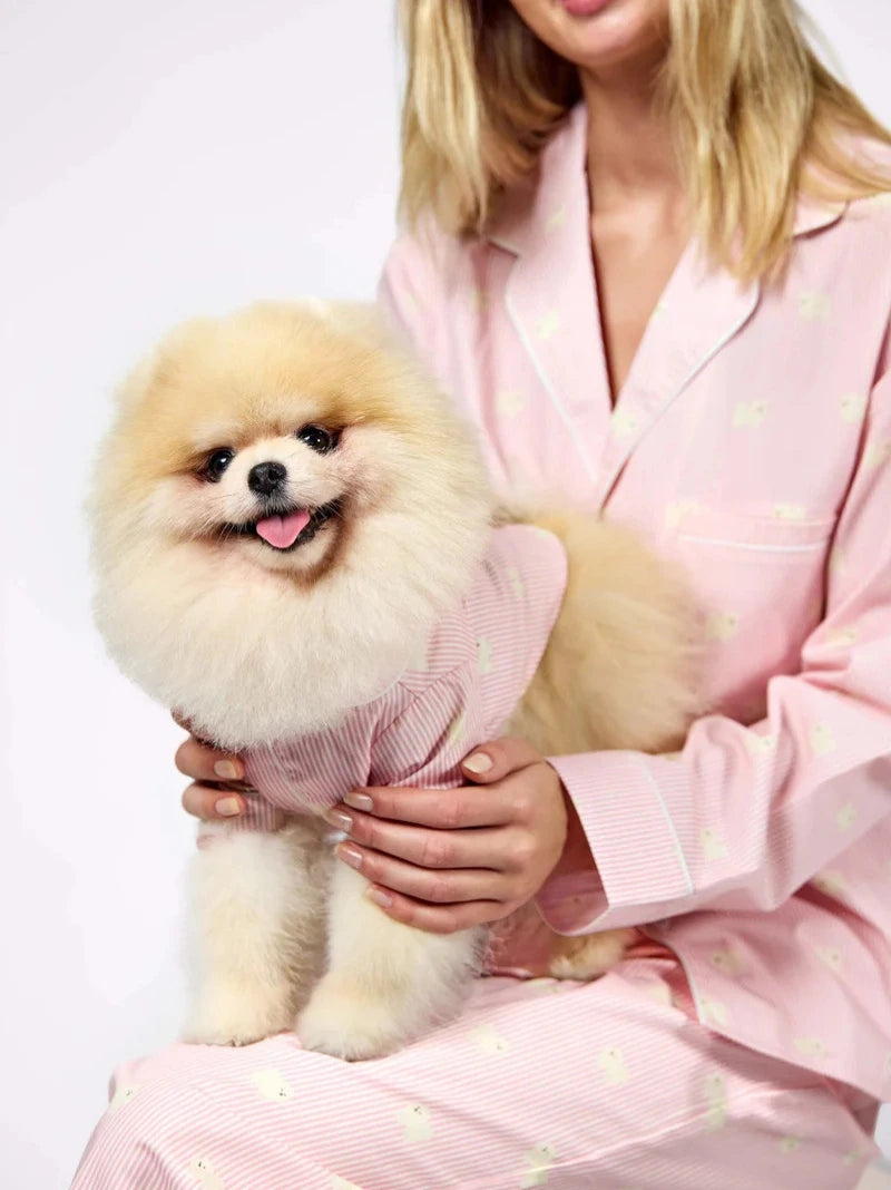 Pomeranian Dog & Owner Matching Pyjamas