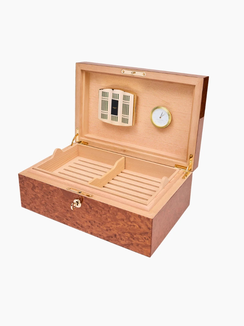 Burr Walnut Heritage Humidor