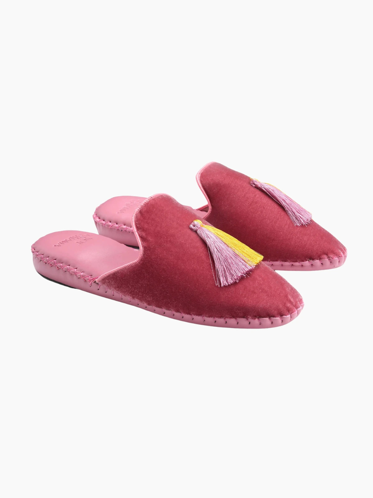 Velvet Tassel Slippers