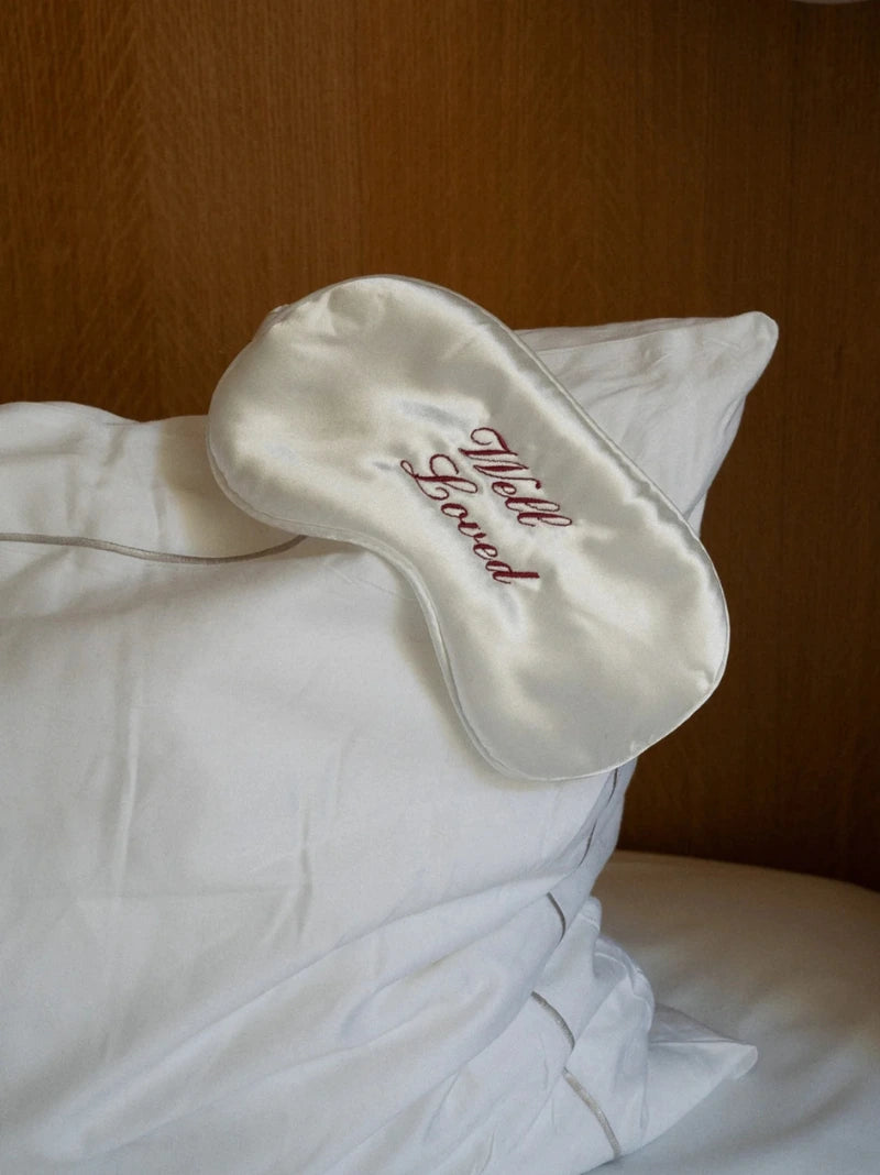 Personalised Silk Eye Mask
