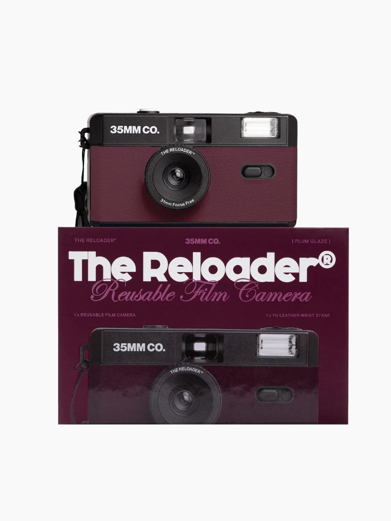 Plum Glaze Reusable Film Camera