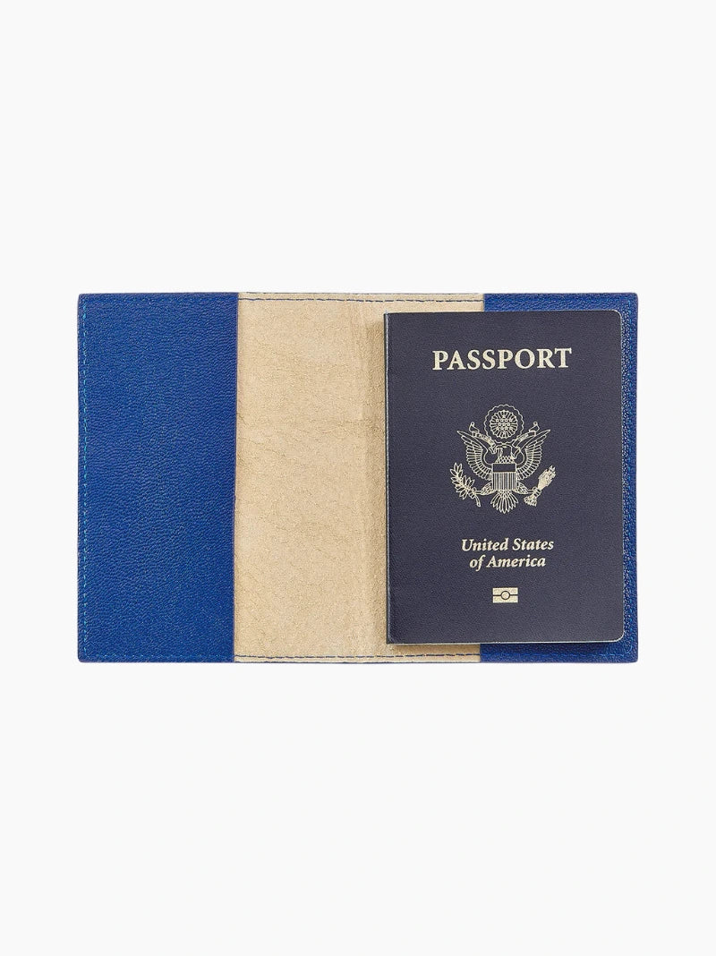 Personalised Travel Leather Passport Holder