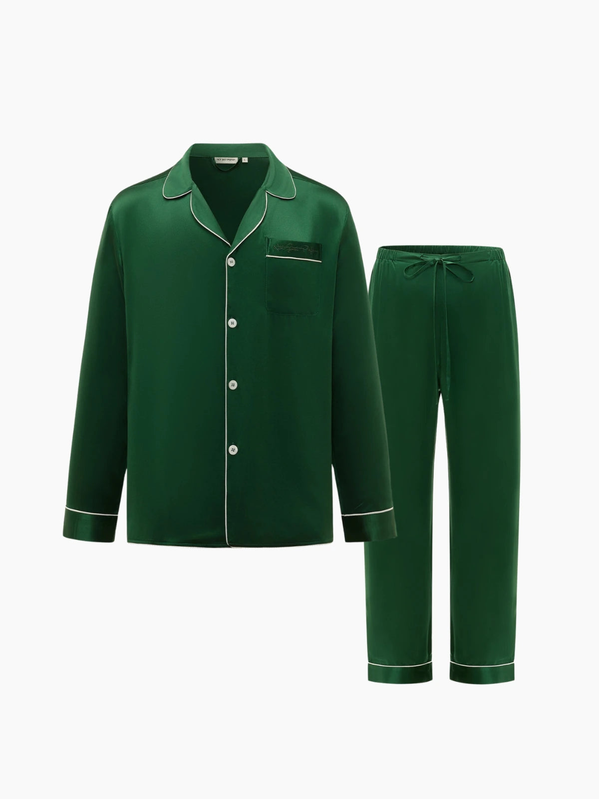 Personalised Men's Silk Pyjamas