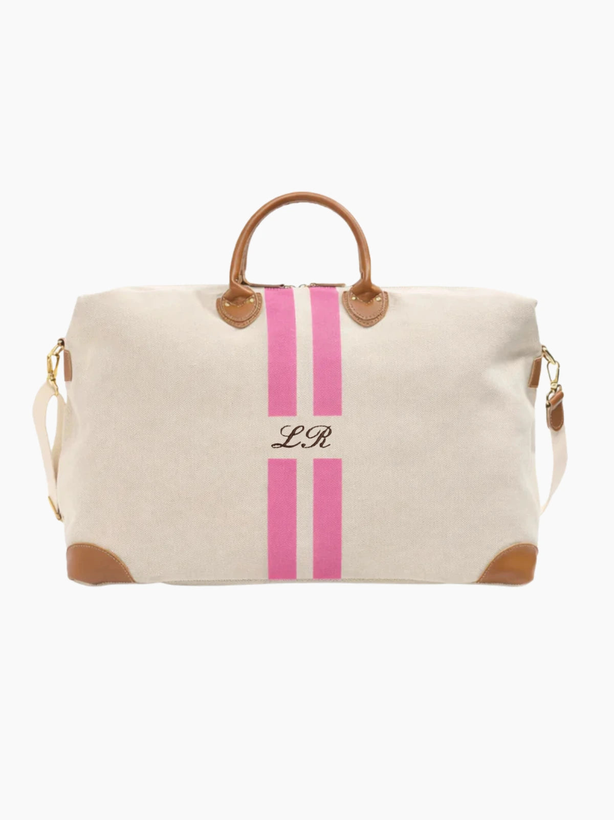 Striped Travel Bag