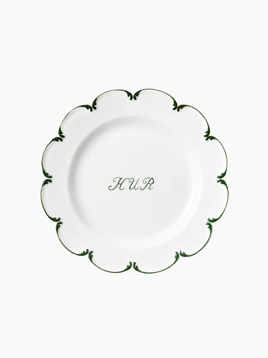 Smerlato Scalloped Plate Set of 12