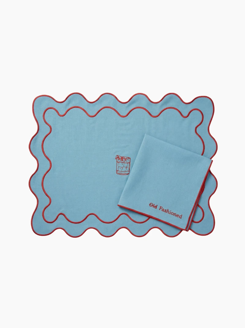 Old Fashioned Placemats Set of 2