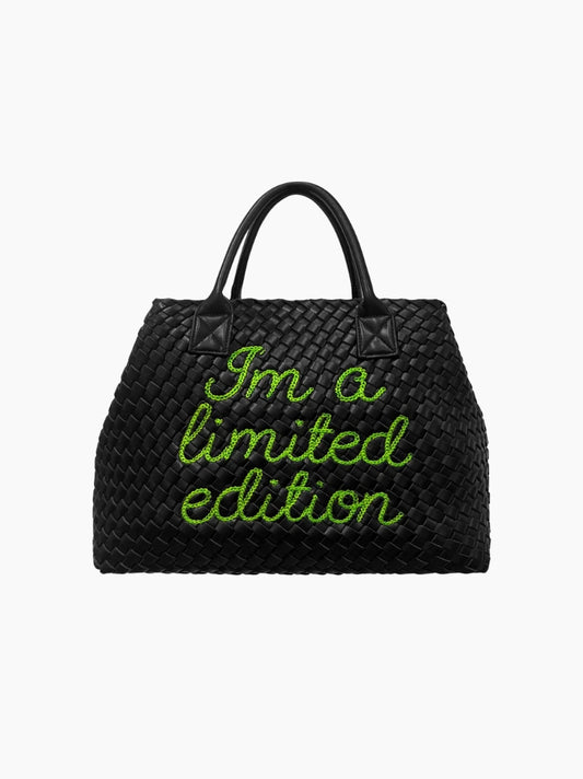 I'm A Limited Edition Embroidered Woven Bag