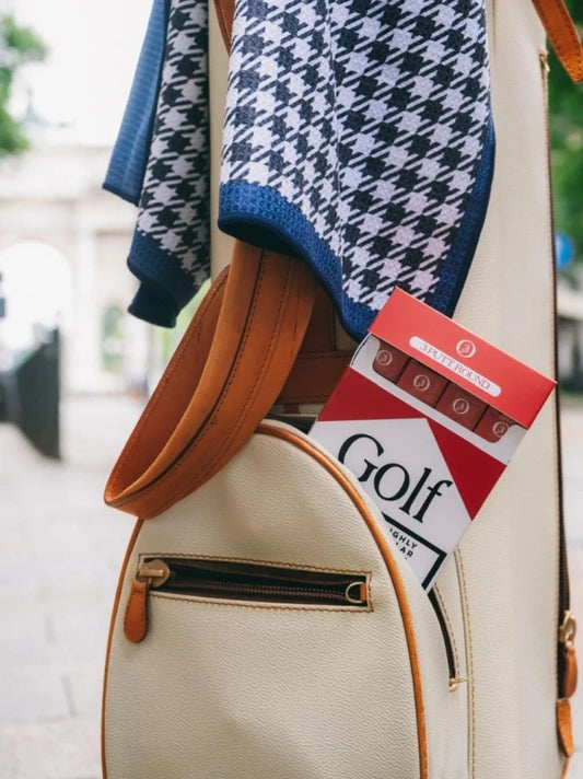 Red Golf Addiction Tee Gift Set