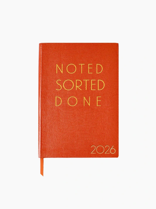 Noted Sorted Done 2026 Diary