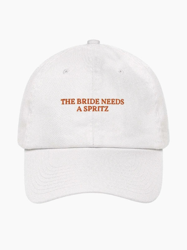 The Bride Needs A Spritz Cap