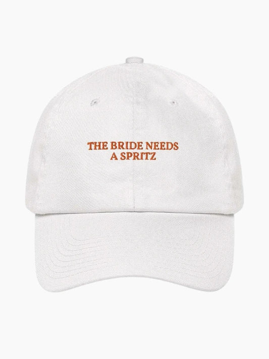 The Bride Needs A Spritz Cap