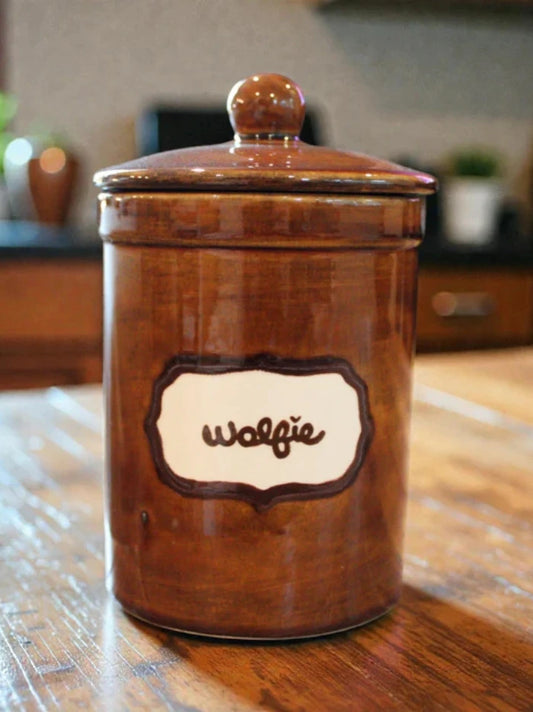 Personalised Dog Treat Canister