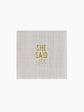 She Said Yes Disposable Napkin Set