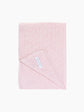 Personalised Cashmere Cable Knit Baby Blanket