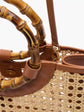 Brown Bamboo Vienna Tote