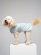 Blue Quilted Dog Coat