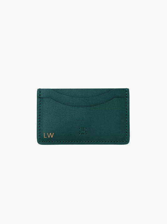 Personalised Leather Card Holder