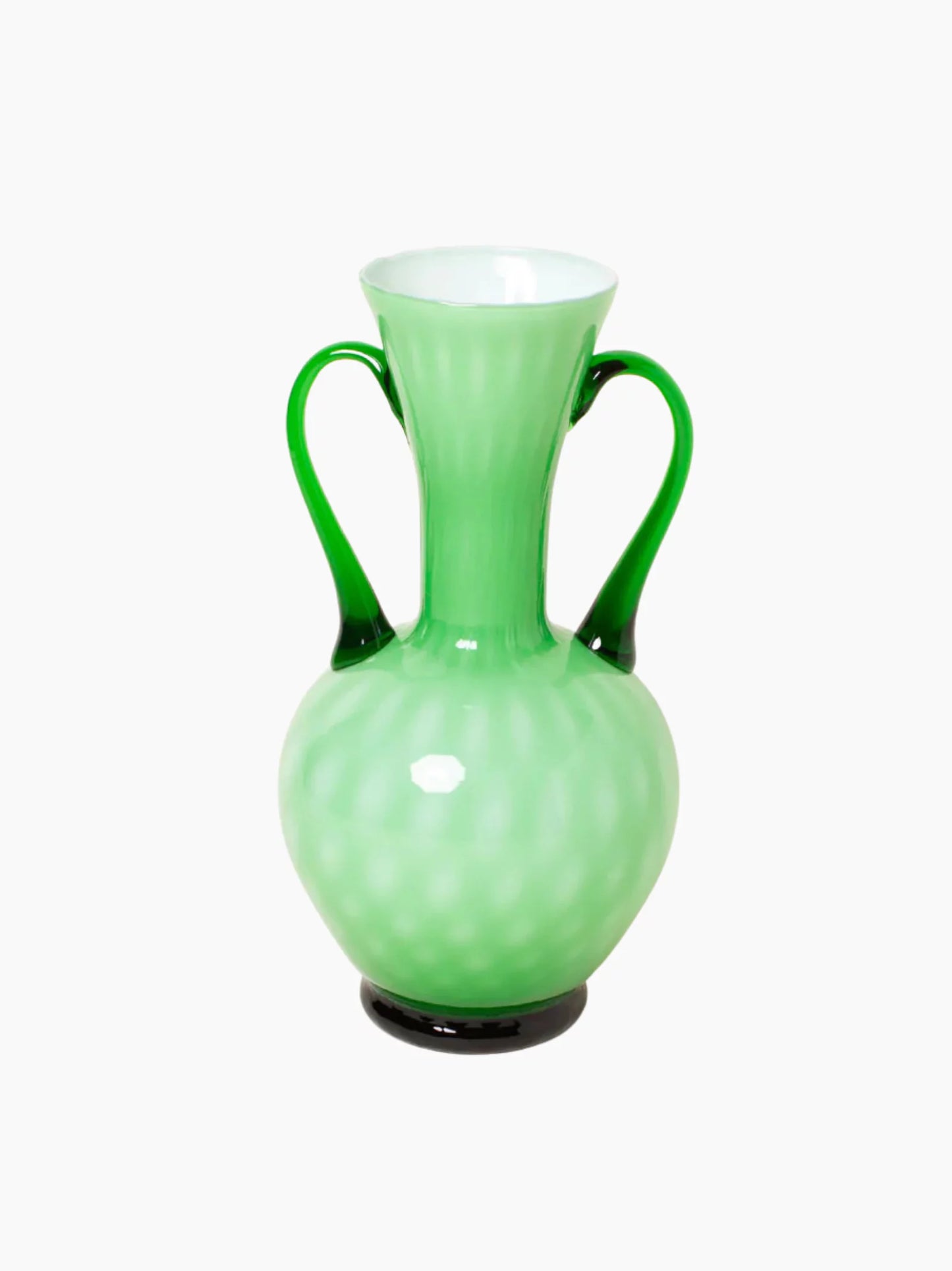 Green Vase With Handles