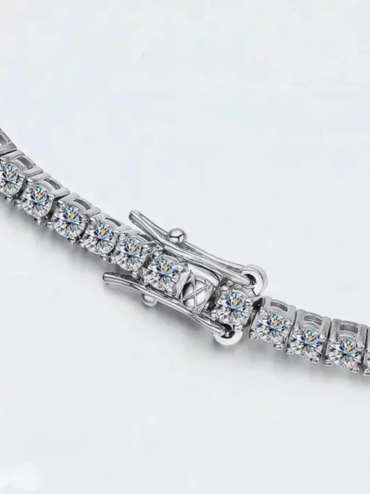 Moissanite Diamond Tennis Bracelet