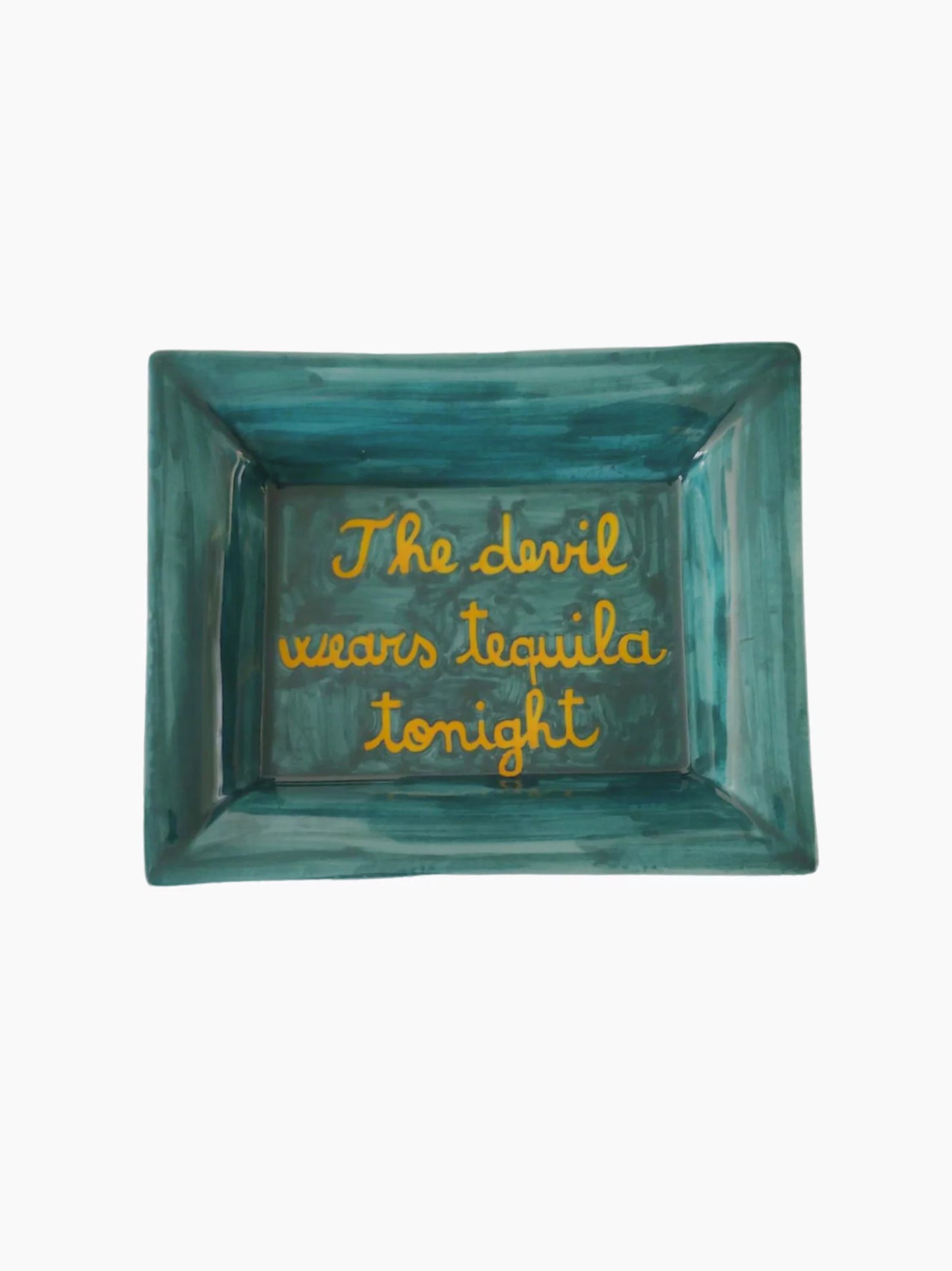 The Devil Wears Tequila Ashtray