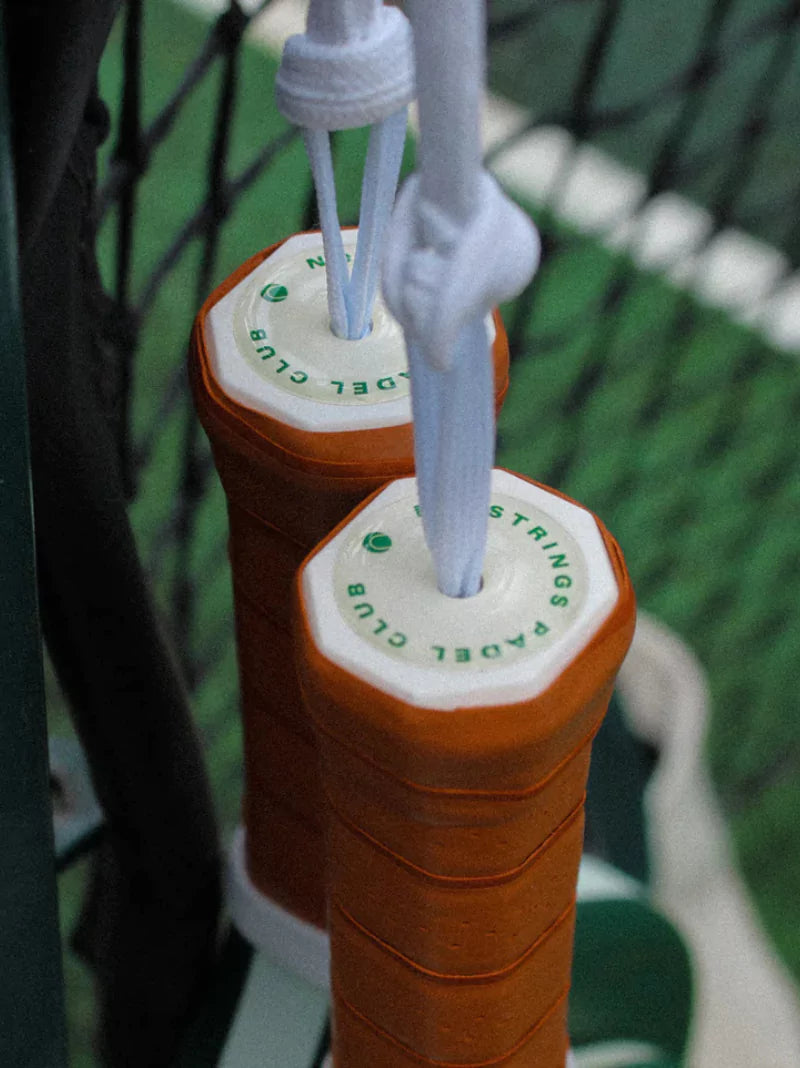 Green and Cream Padel Racket