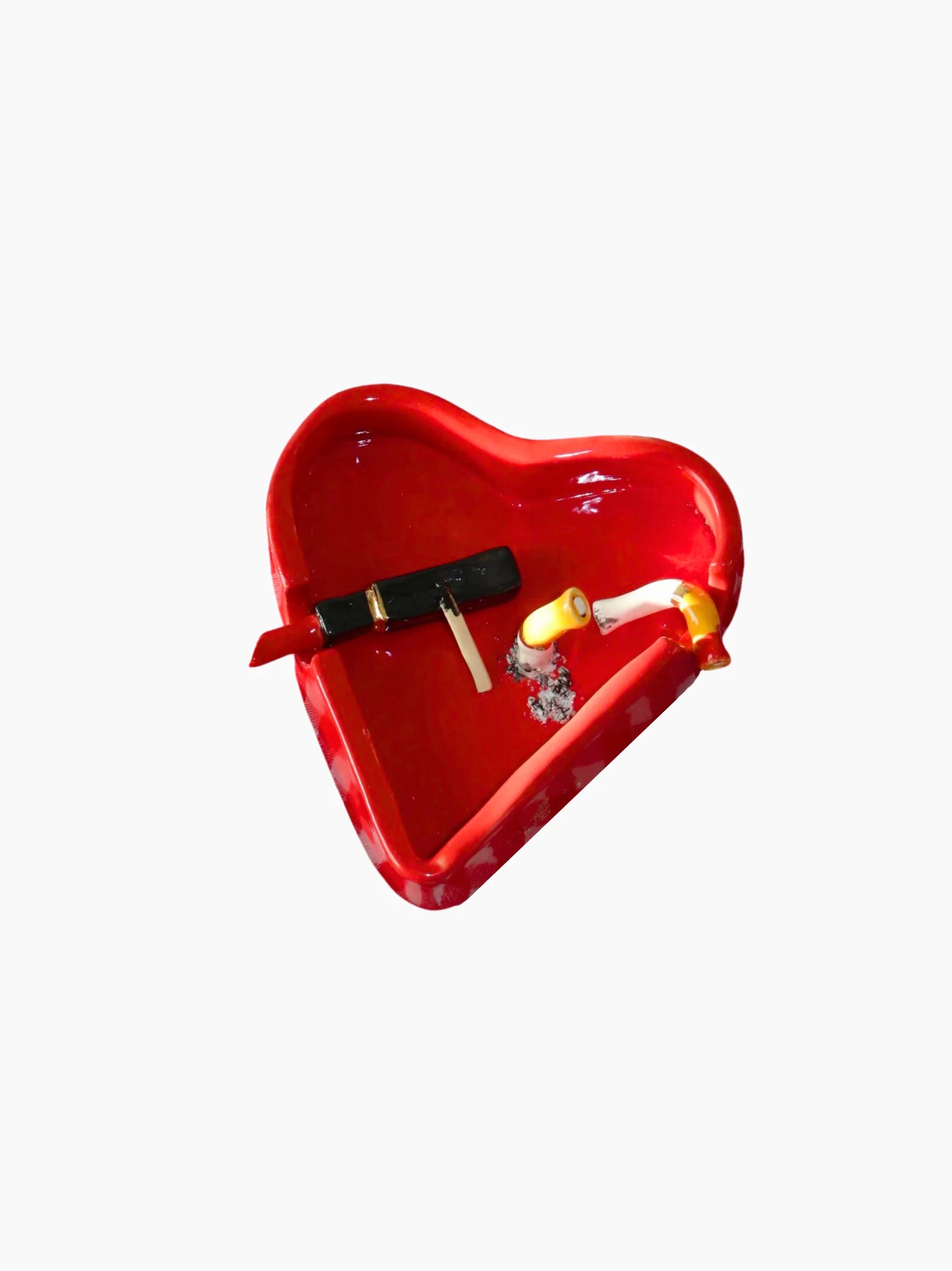 Kiss Me Heart Ashtray