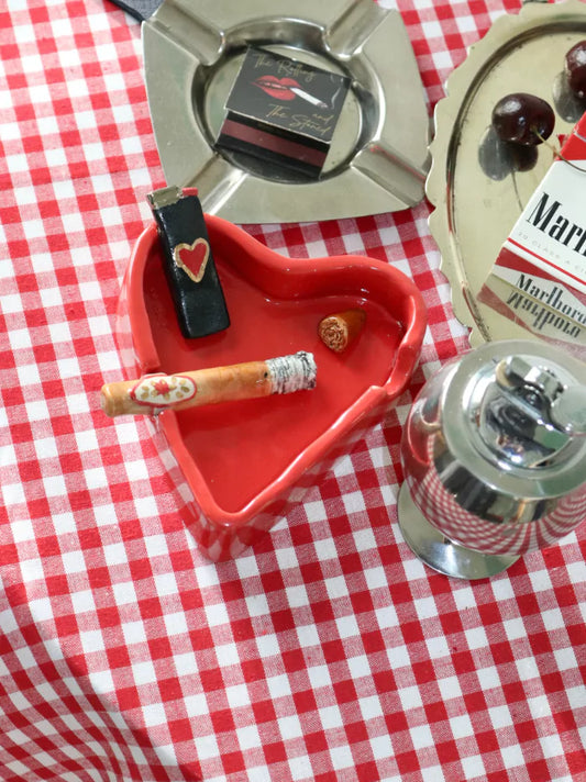 Cigar Love Heart Ashtray