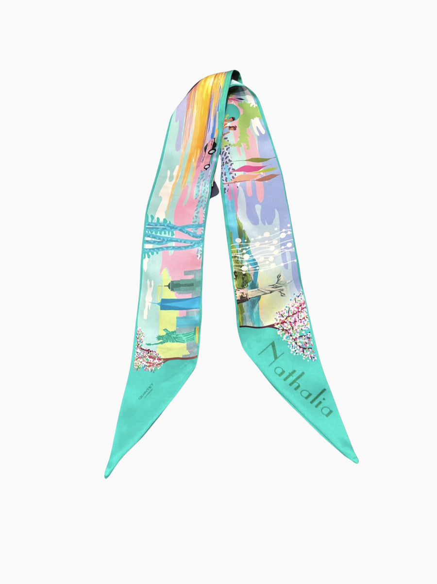 Bespoke Silk Ribbon Scarf