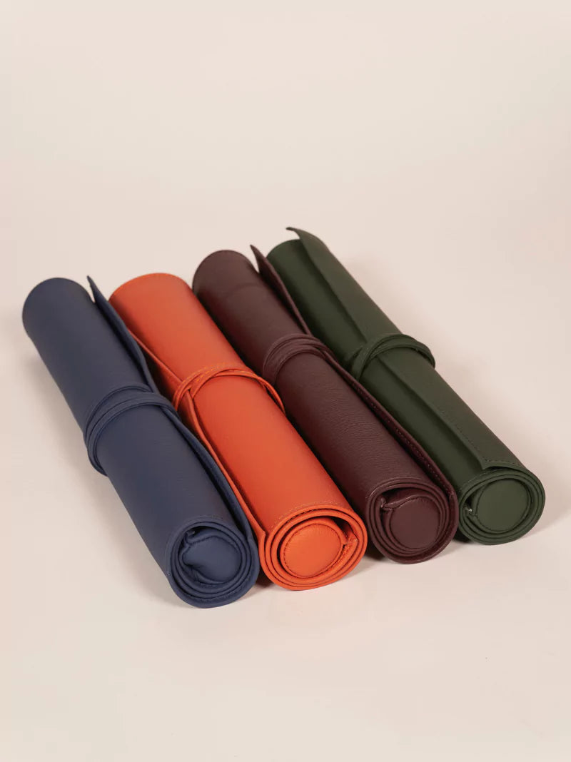 Leather Roll-Up Ludo