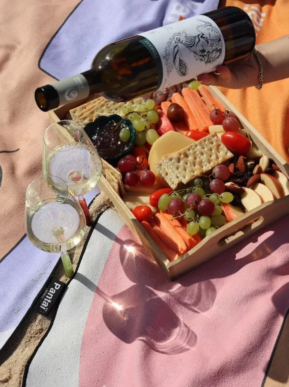 Earth Picnic Wine Glasses Set of 2
